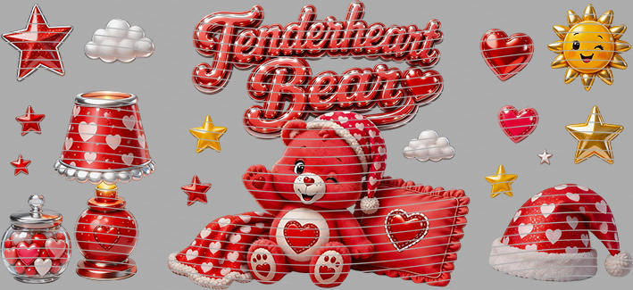 16oz Care Bears-Be-251